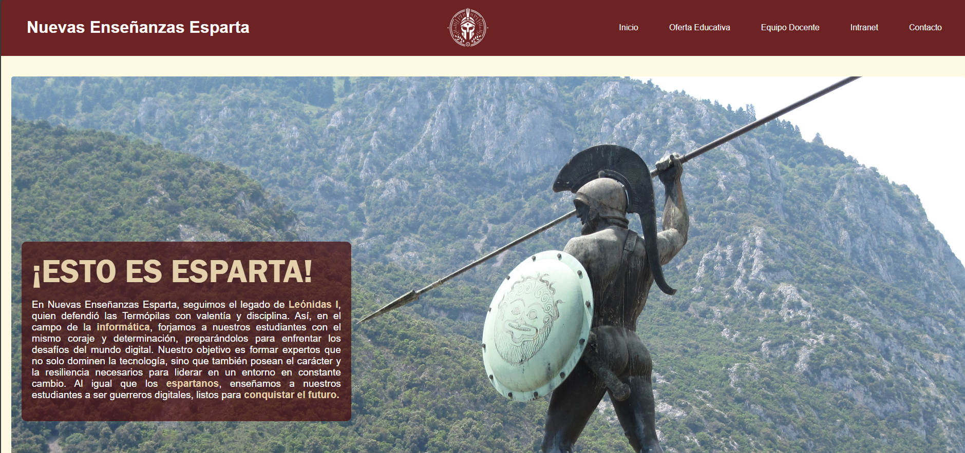 Esparta - Nuevas Enseñanzas